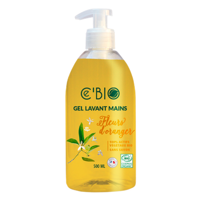 C´BIO MYCÍ GEL NA RUCE - POMERANČOVÝ KVĚT (500 ml)